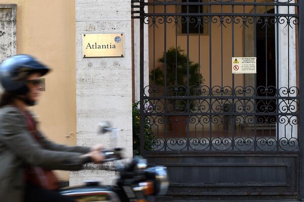 Oficinas de Atlantia en Roma (AFP)