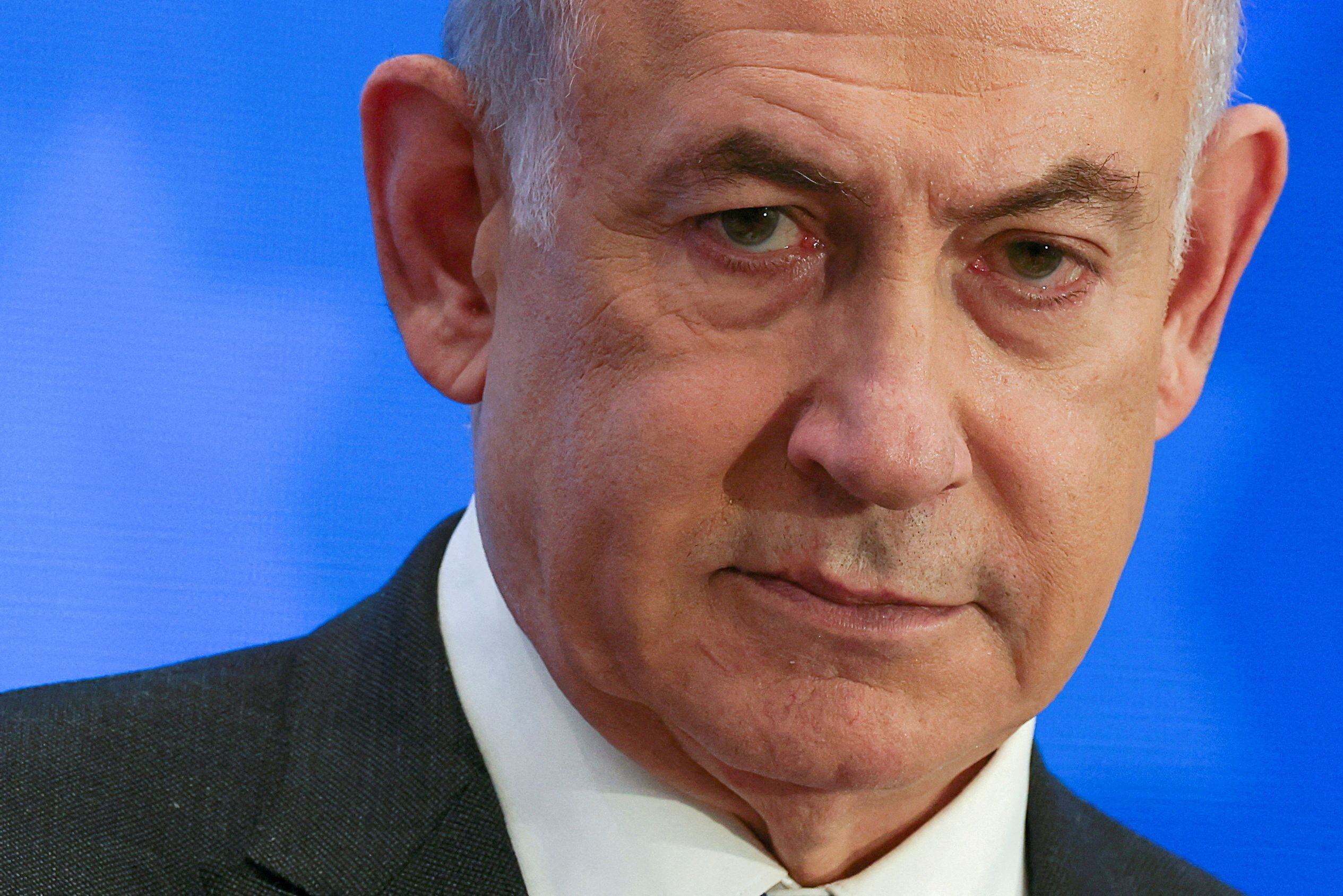 Netanyahu se comprometió a lograr la “victoria total” en la guerra 
(REUTERS/Ronen Zvulun//archivo)