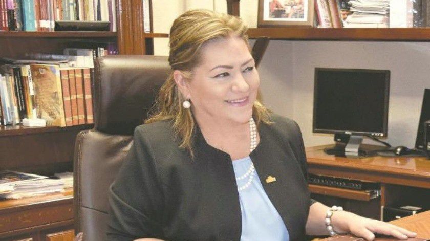 Guadalupe Taddei Zavala es la nueva presidenta consejera del INE. (Twitter @epigmenioibarra)