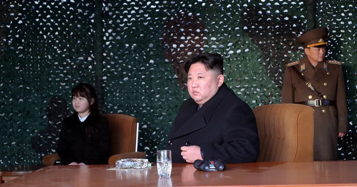 Kim Jong-un leitete die Simulation eines „nuklearen Gegenangriffs“.