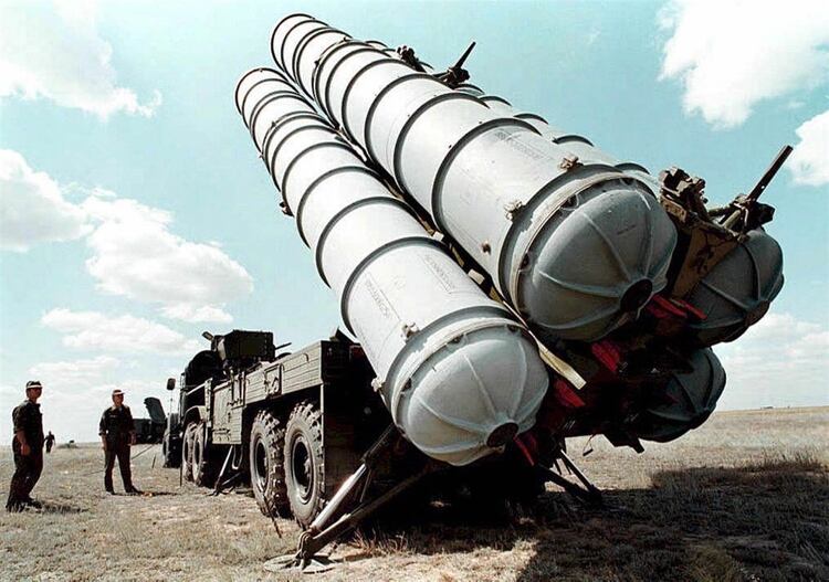 Un sistema antimisil ruso utilizado por el ejército iraní