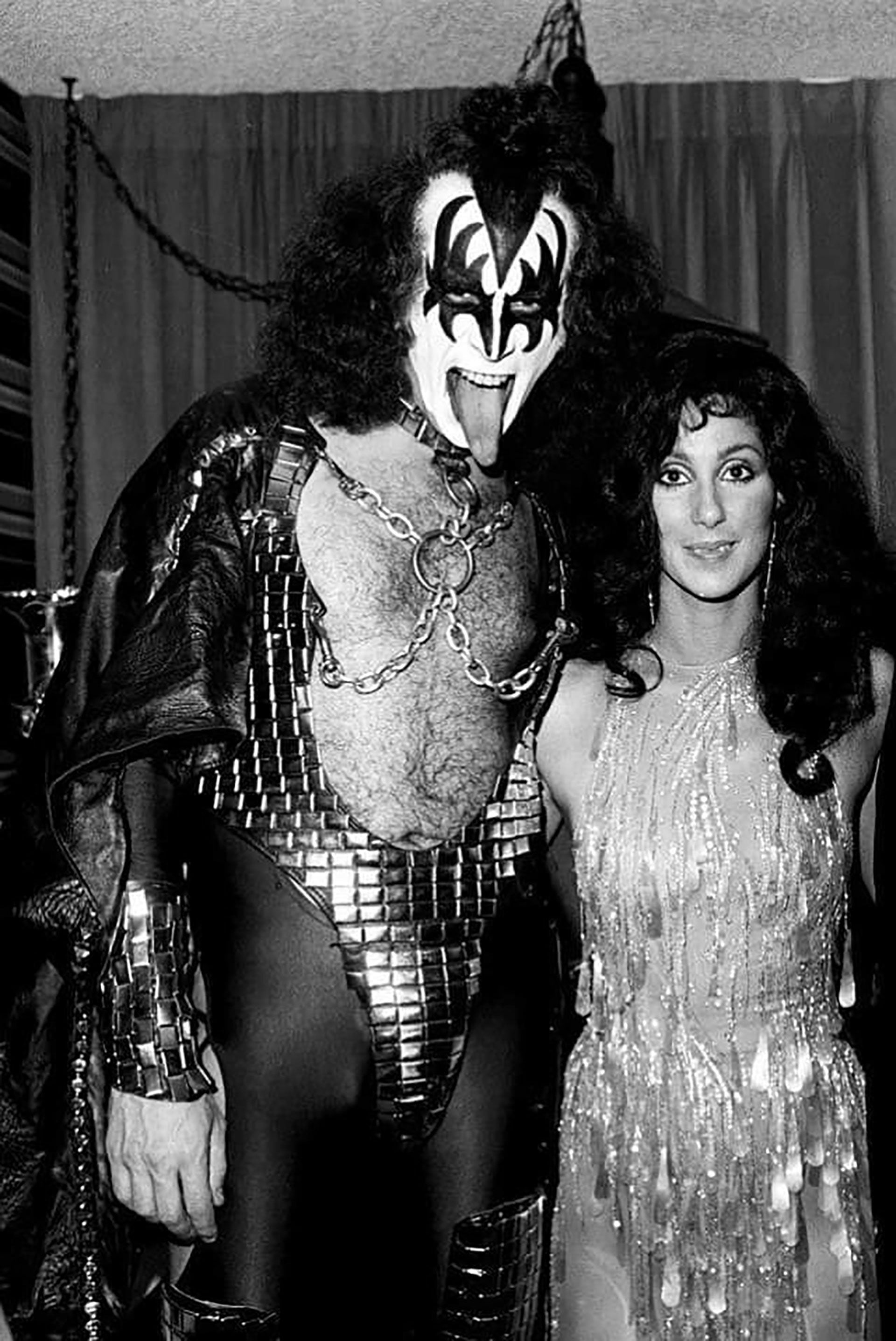 Su primer romance con una famosa lo tuvo en 1979 con Cher