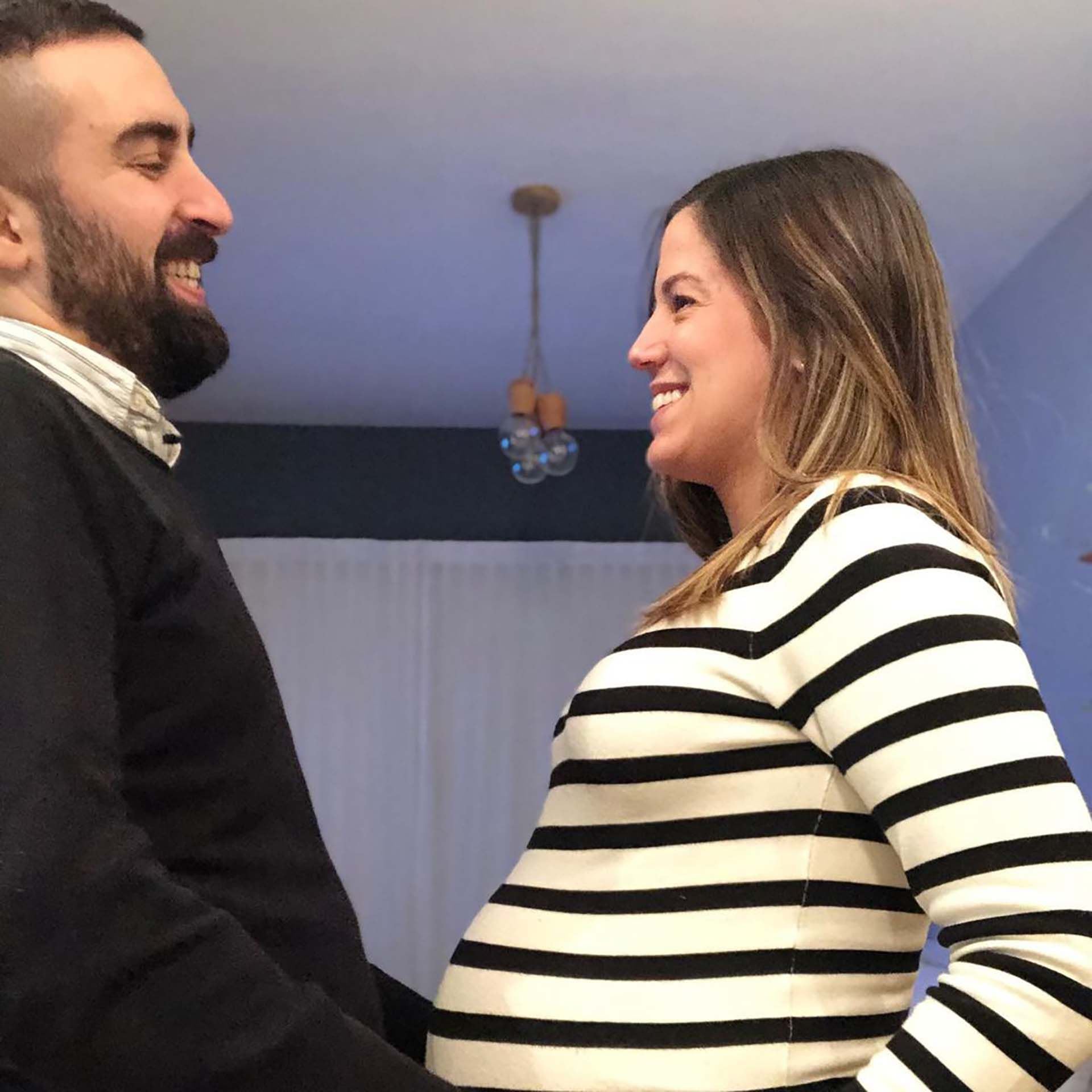 Cerca de la fecha de parto