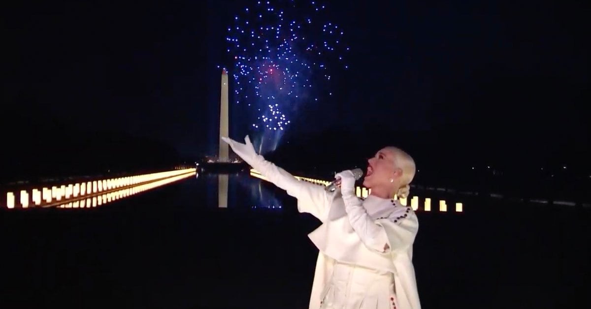 Katy Perry’s Impressive Actuation in ‘Celebrating America’