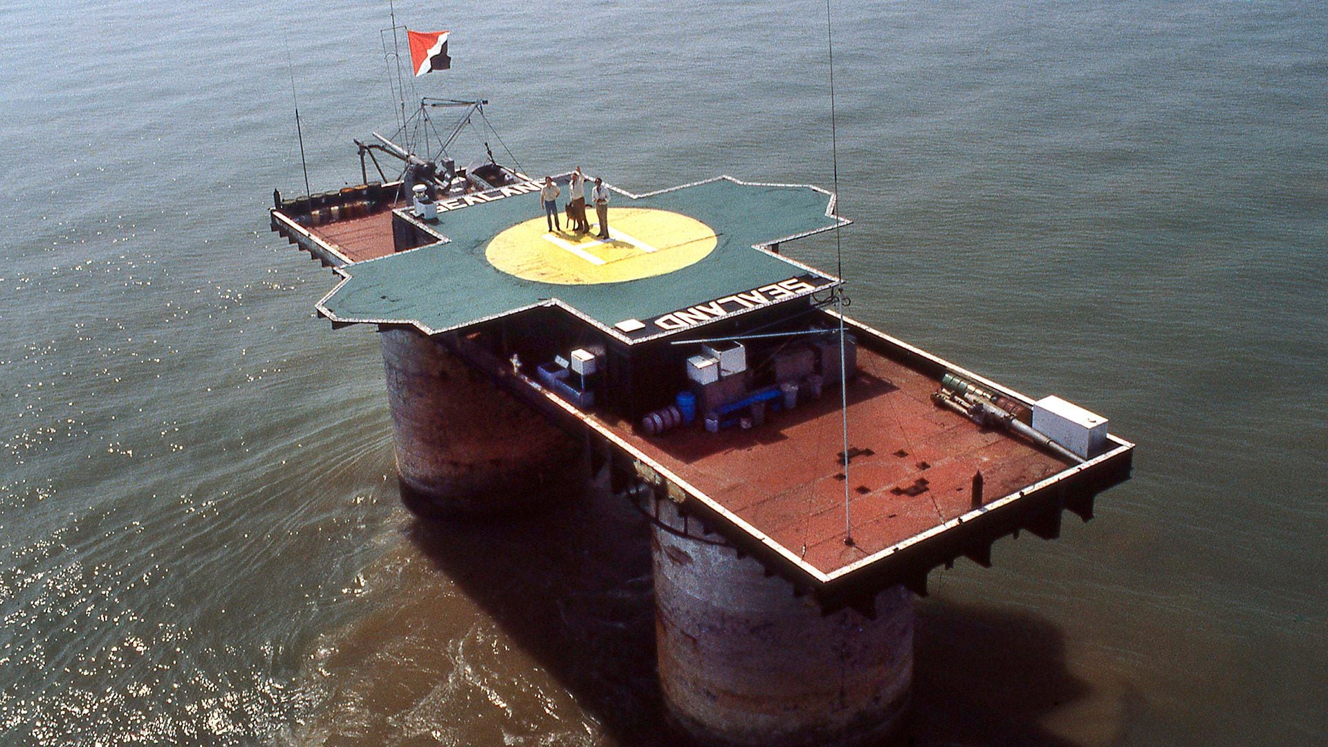 El Principado de Sealand en 1979
Grosby