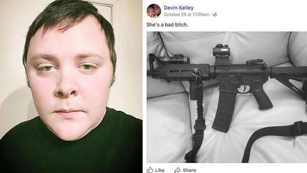 Devin Kelley, el hombre que asesinó a 26 personas en una iglesia de Texas