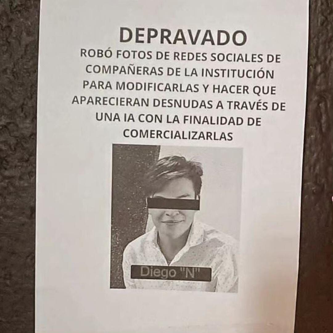 Diego "N", alumno del IPN acusado de editar fotografías de sus compañeras y venderlas