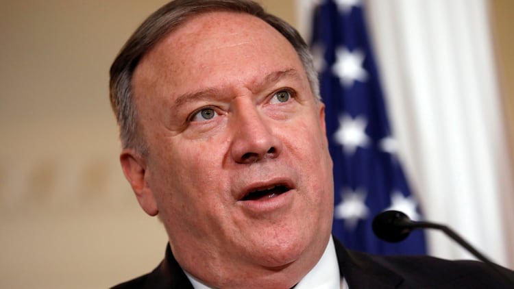 El secretario de estado de EEUU, Mike Pompeo (Reuters)