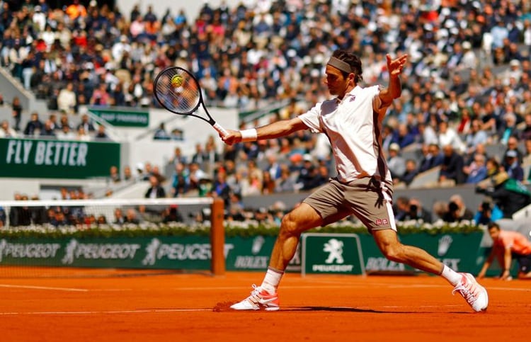 Federer no estará en Roland Garros este años. En 2019, se vio las caras en la semifinal contra Nadal (REUTERS/Kai Pfaffenbach)