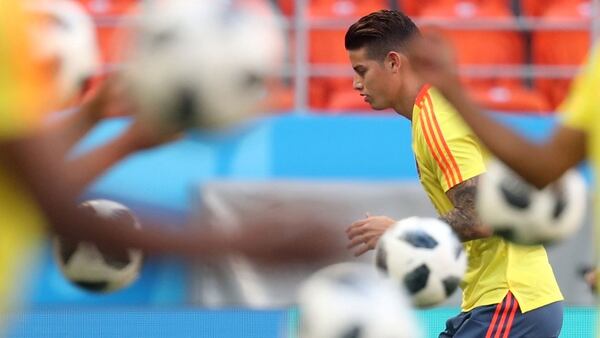 Colombia debutará en el Mundial de Rusia ante Japón por el Grupo H, donde también se encuentran Polonia y Senegal (Reuters)