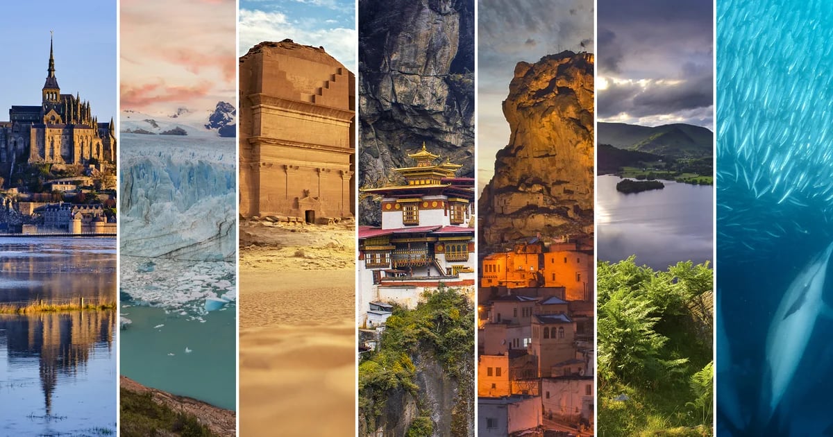 What will be the Seven Wonders of the World in 2023, according to Condé Nast magazine