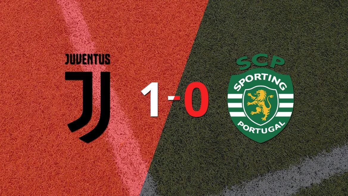 Juventus venció a Sporting Lisboa en el duelo de ida