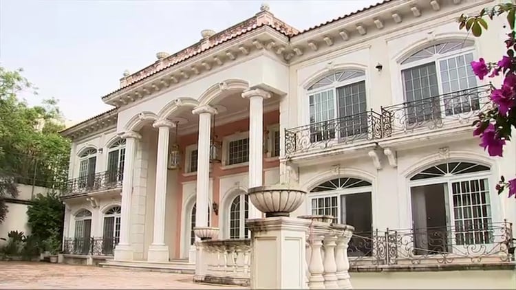 La residencia de Zhenli Ye Gon en las Lomas de Chapultepec, la cual ya fue vendida por el gobierno mexicano (Foto: Archivo)