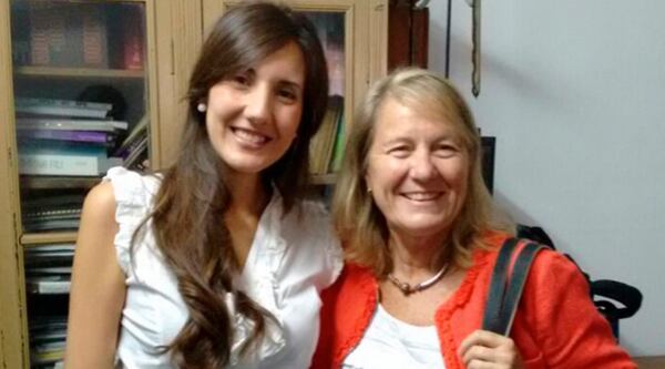 Las doctoras Mariana Perez Ibarreche (izq.) y Graciela Vignolo, del Centro de Referencia para Lactobacilos, que depende del CONICET