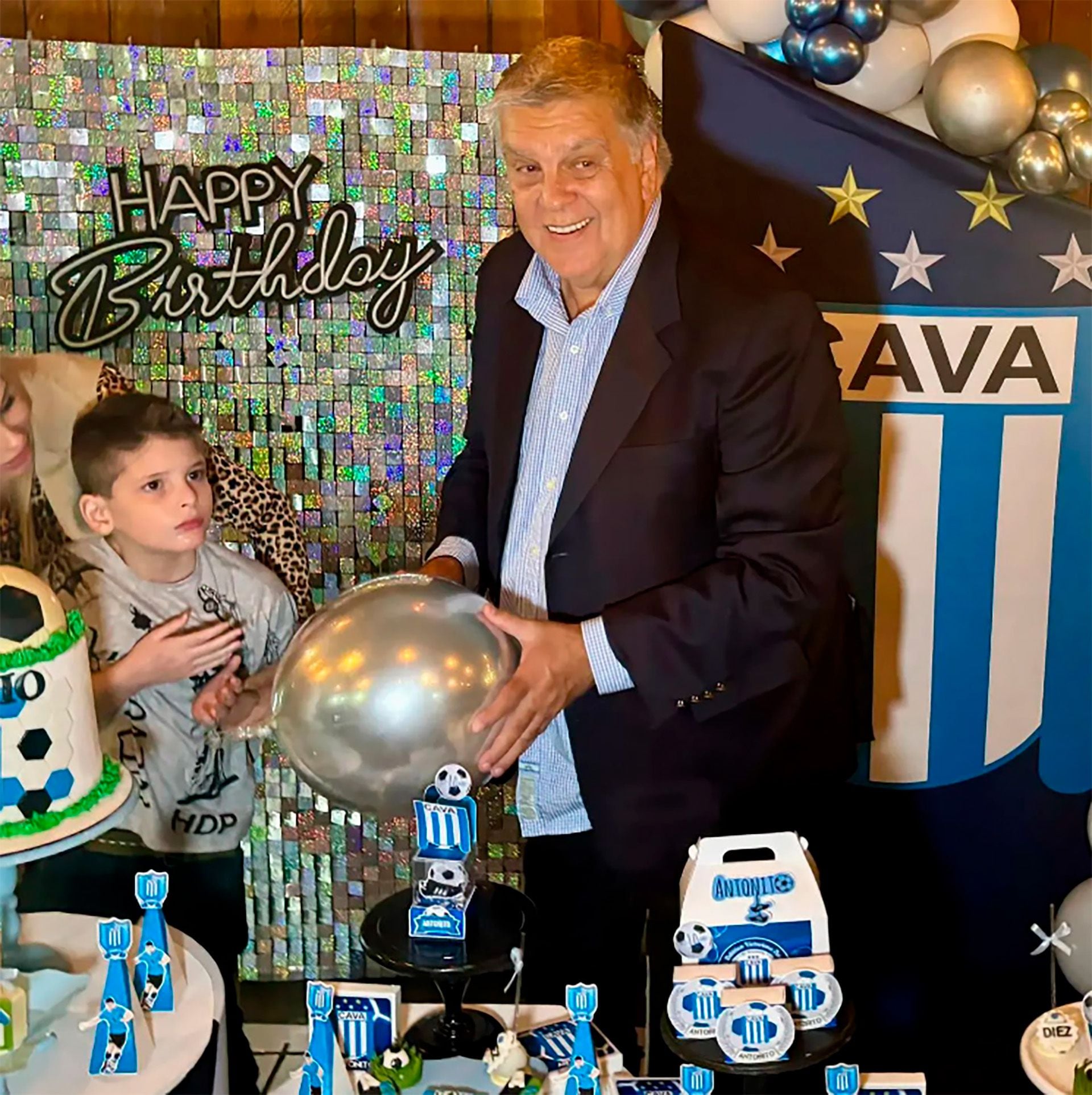 La fiesta de cumpleaños del hijo de Luis Ventura y Fabiana Liuzzi