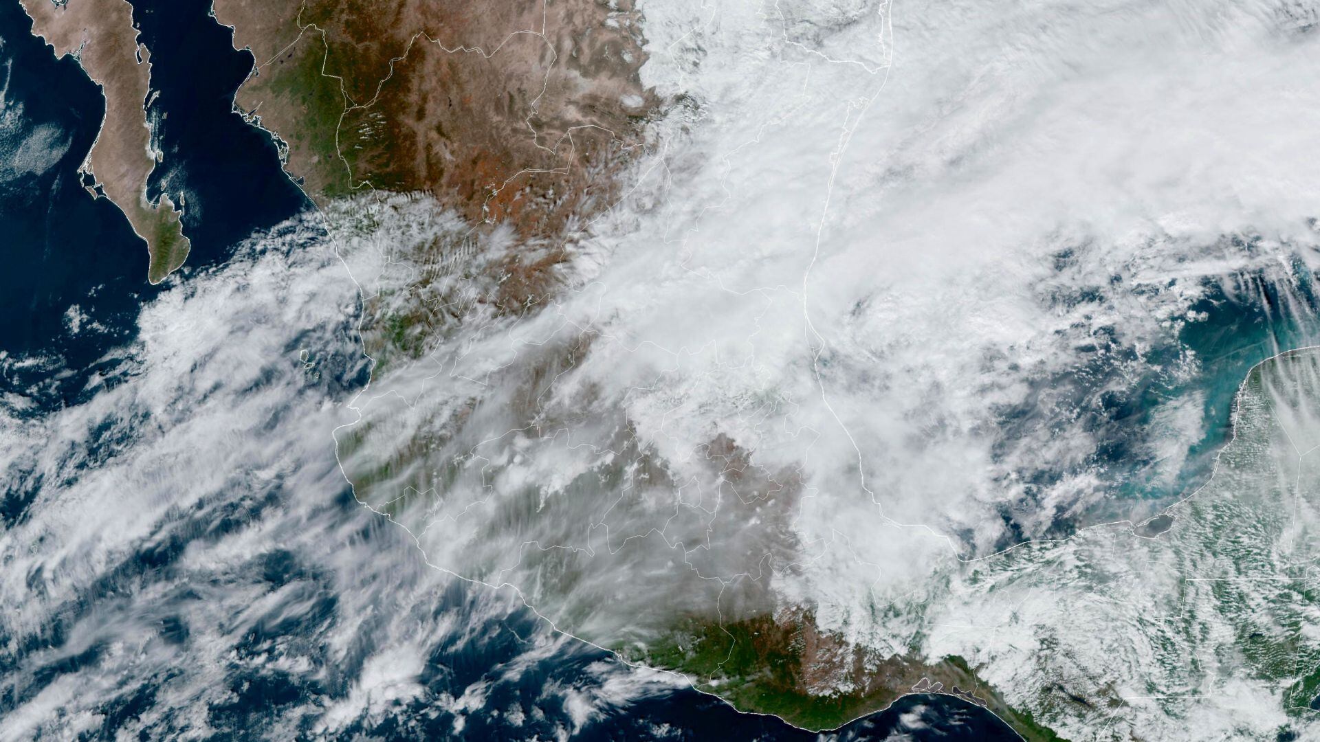 El Frente Frío 17 viene con una masa de aire polar que provocará un descenso en la temperatura en México.