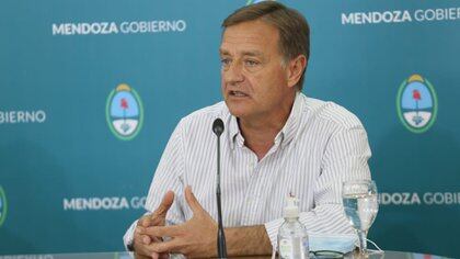 Rodolfo Suárez, gobernador de Mendoza.