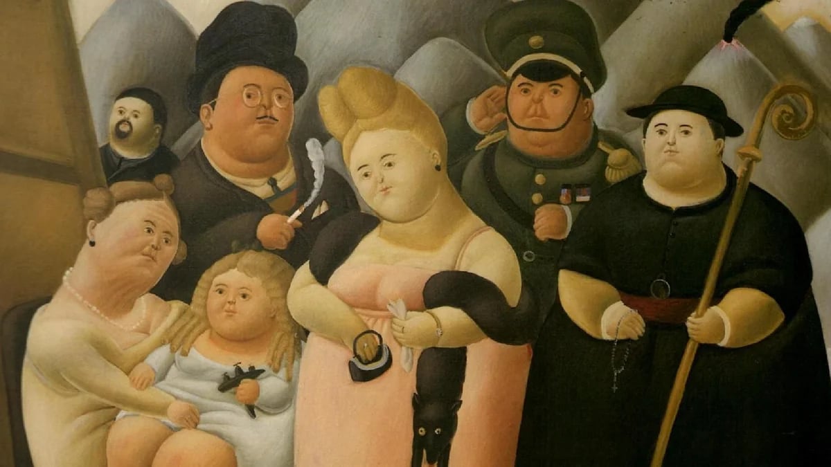 La familia presidencial. 1967. Óleo sobre tela. Museo de Arte Moderno de Nueva York.