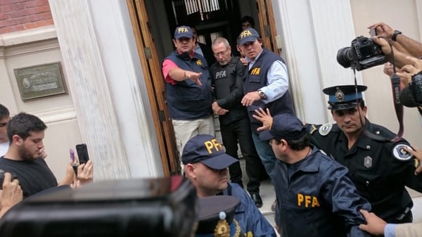 Ricardo Jaime está detenido desde abril de 2016 (foto Prensa PFA)