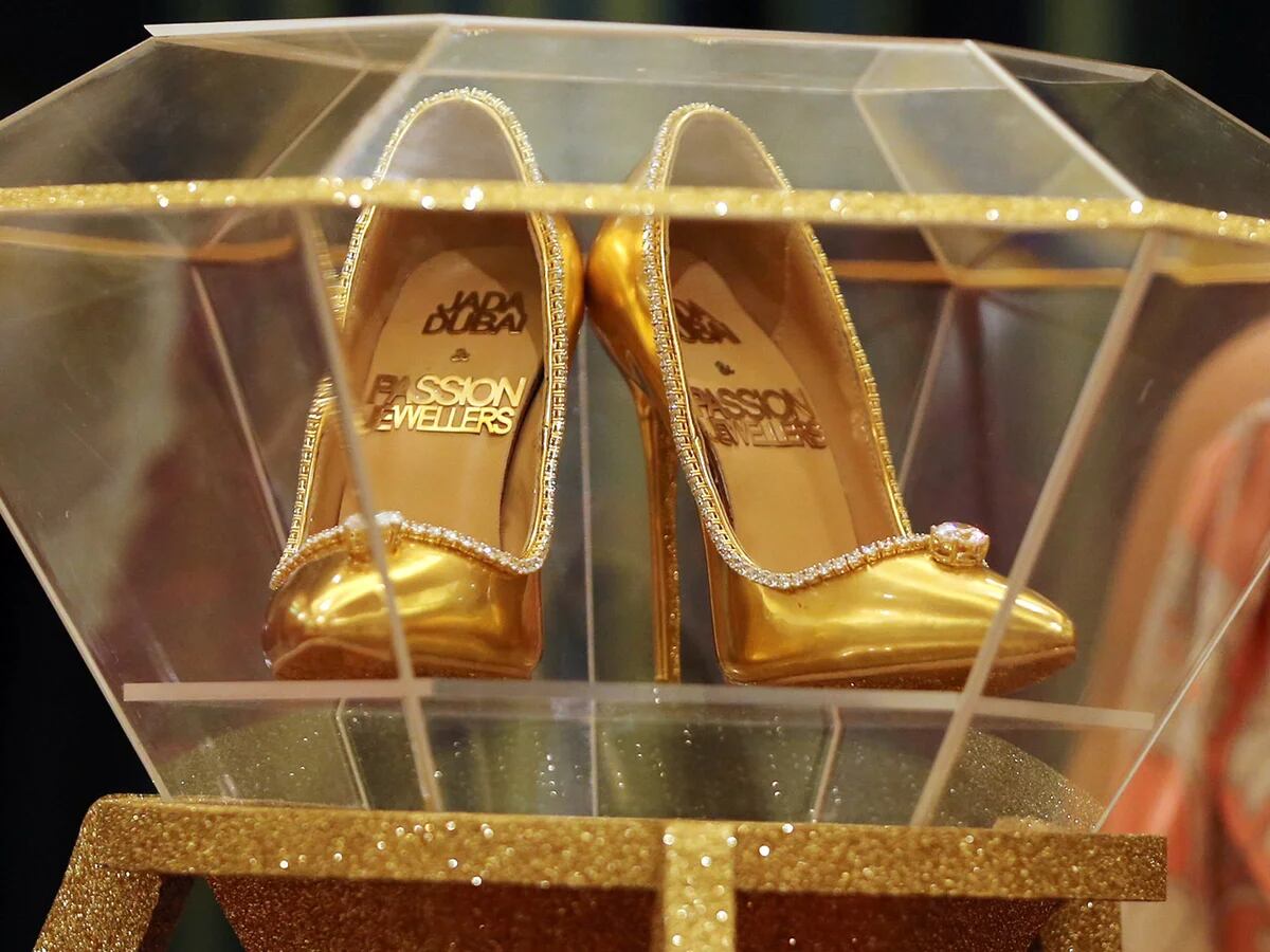 mueble Detector Anoi 236 diamantes y terminaciones en oro: así son los zapatos más caros del  mundo - Infobae