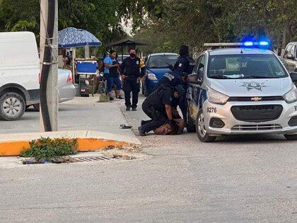La mujer falleció por asfixia (Foto: Facebook/Inspector Nocturno Cancún)