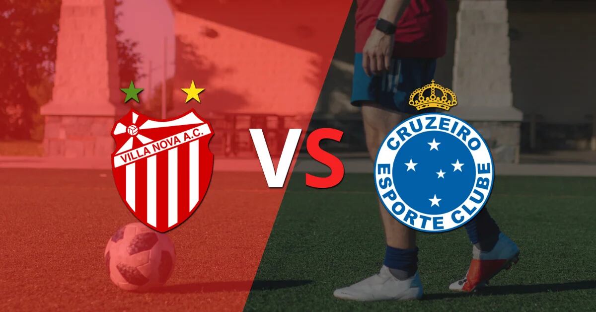 The match between Villa Nova-MG and Cruzeiro begins