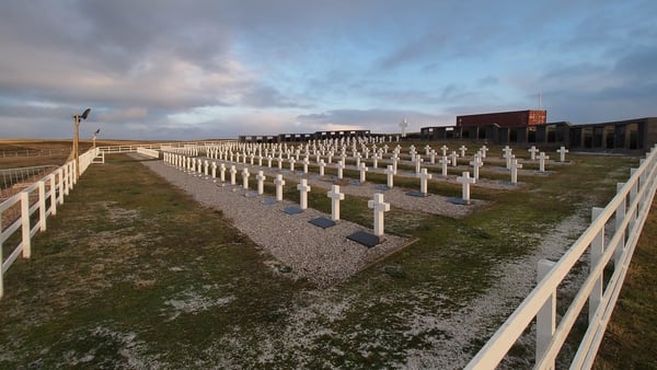 El cementerio Darwin (AFP)