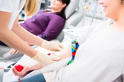 Una de las tantas consecuencias indeseadas del COVID-19 fue la caída de la donación de sangre (Shutterstock)