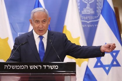 Benjamin Netanyahu, primer ministro de Israel (Marc Israel Sellem/Pool via REUTERS)