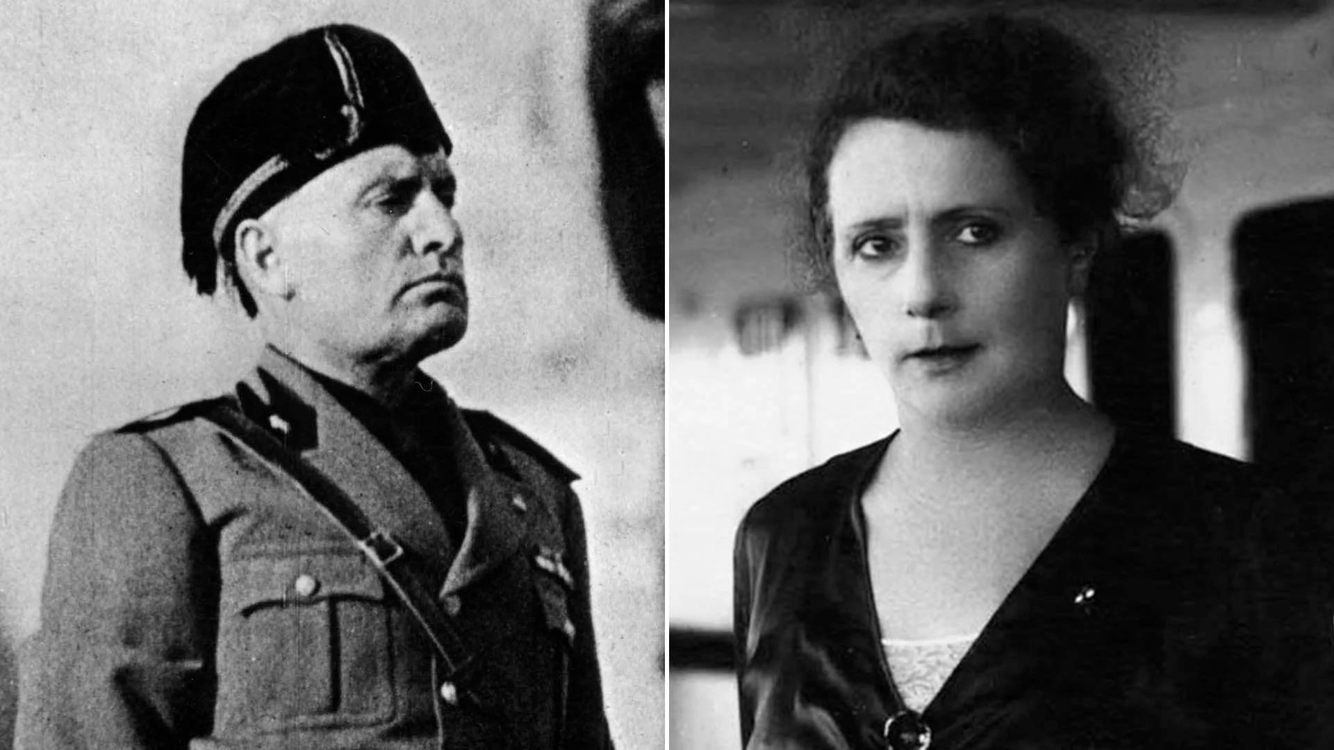 Margherita Sarfatti había conocido a Mussolini en Milán en 1912, cuando lo designaron director del periódico socialista Avanti, del que ella era crítica de arte. Tenía 32 años y él, 29. En 1913 comenzaron a ser amantes, a pesar de que Mussolini ya convivía con quien sería su única esposa, Rachele Guidi (Shutterstock y Mart Museum)