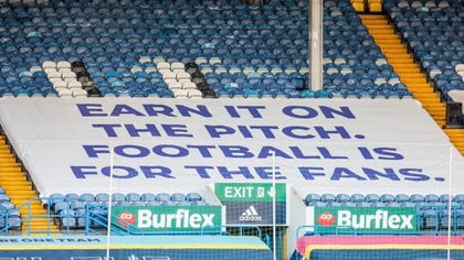 El mensaje del Leeds contra la Superliga de clubes de Europa