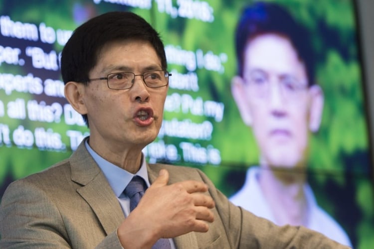 Xiaoxing Xi, profesor que fue acusado de espionaje antes de que se levanten todos los cargos (AFP)