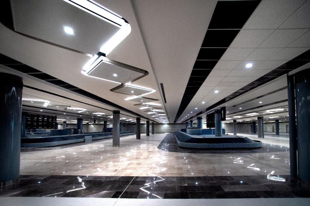 claudia sheinbaum at AIFA