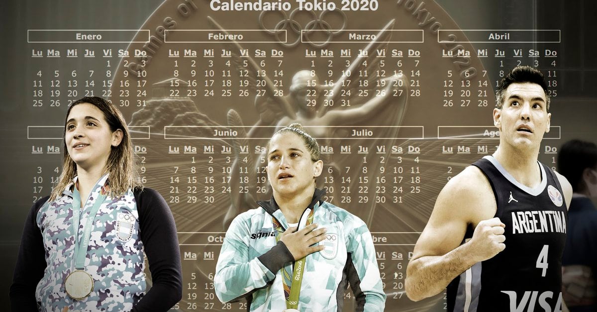 Olympische Spiele: die vollständige Agenda mit Tag und Uhrzeit der Teilnahme Argentiniens an Tokio 2020
