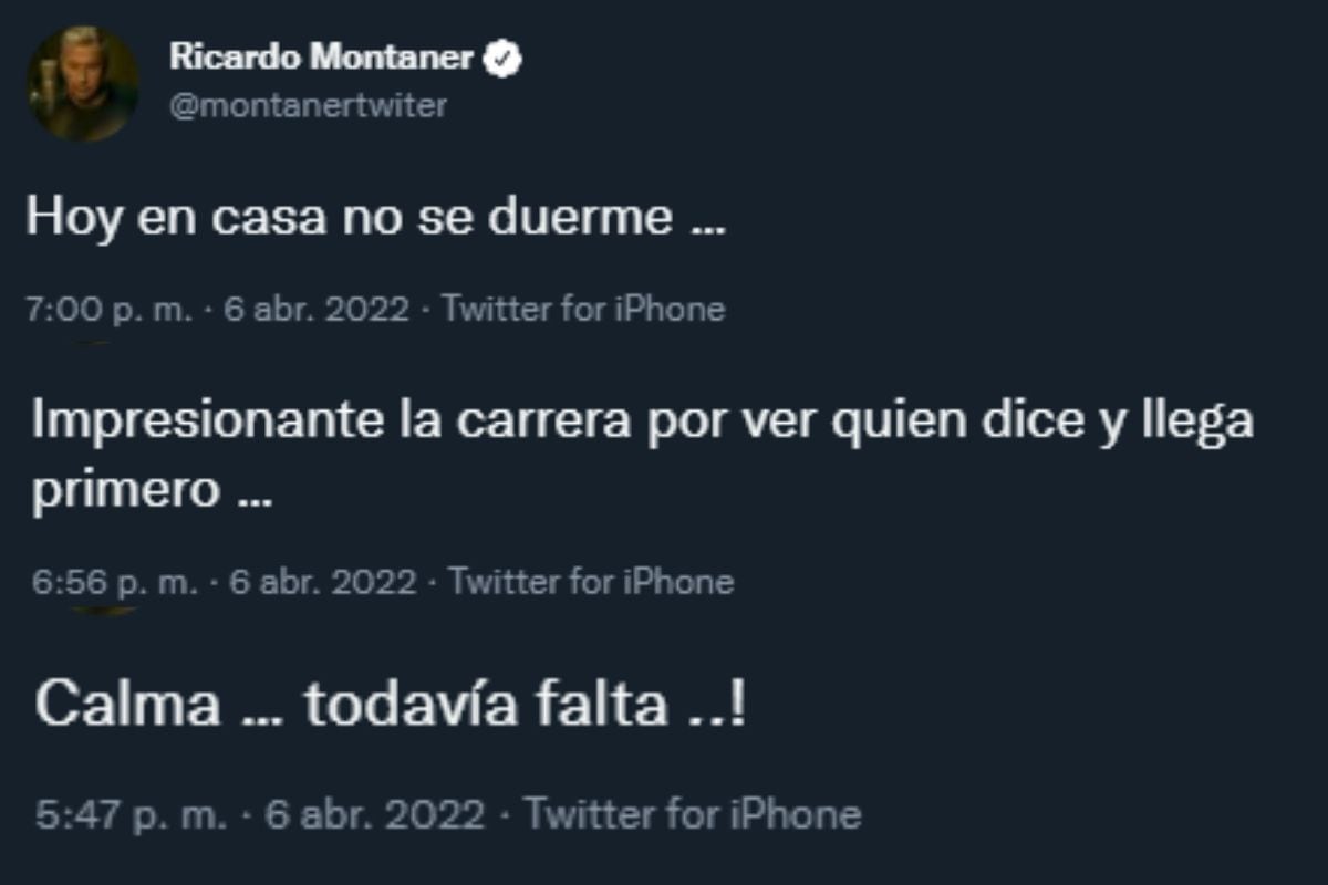 Ricardo Montaner sobre el nacimiento de índigo. (Foto: Captura Twitter)