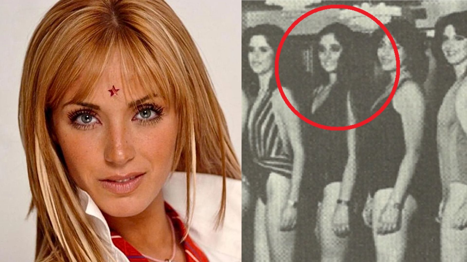 La media hermana de Anahí, estrella de RBD, participó en el Miss Perú 1983. Créditos a Televisa y De Coronas y Reinas.