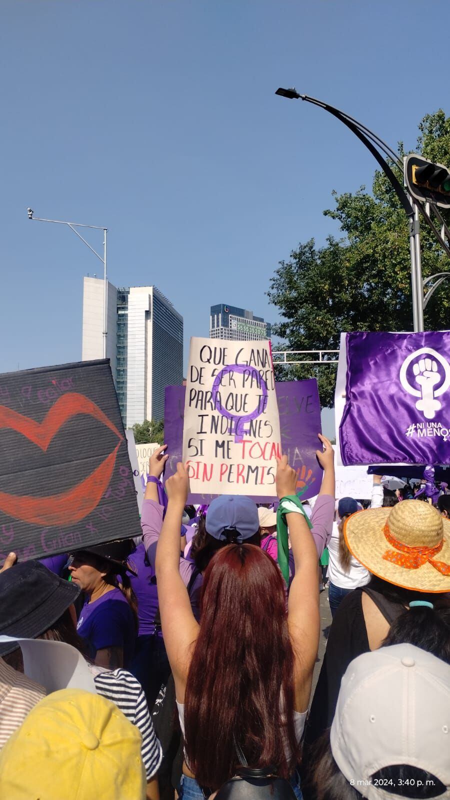 Marcha 8M Ciudad de México avances