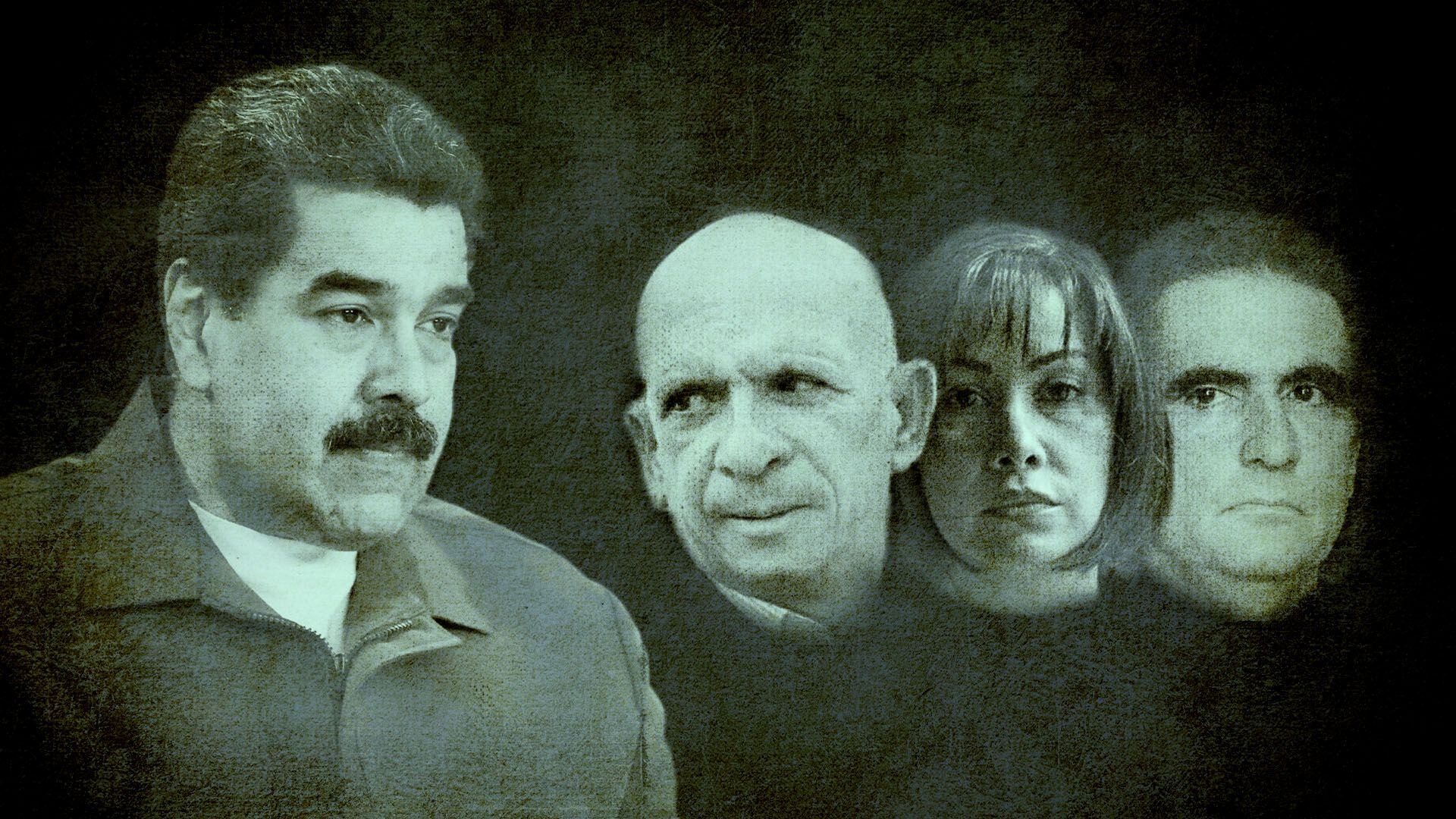 Maduro Alex Saab El Pollo Cravajal y Claudia Diaz portada