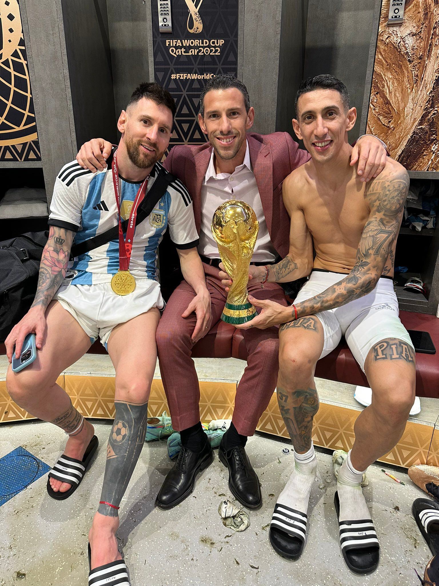 Messi Maxi Di María Copa del Mundo