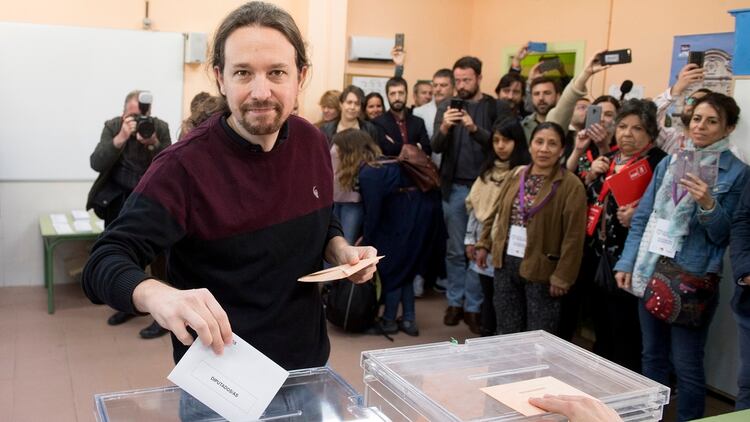 Pablo Iglesias, líder de Podemos (AFP)