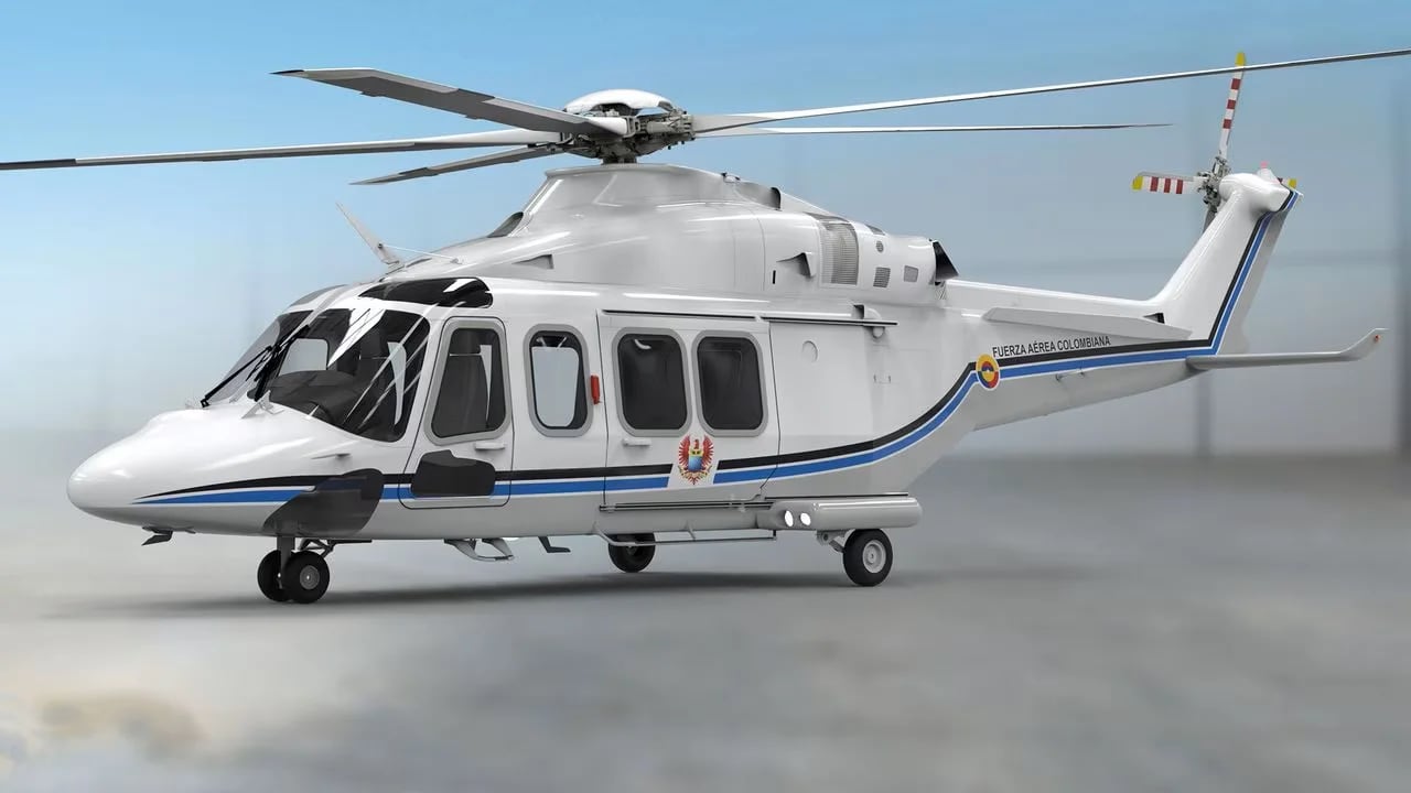 Este es el helicóptero presidencial que el gobierno Duque le compró a empresa italiana acusada de corrupción