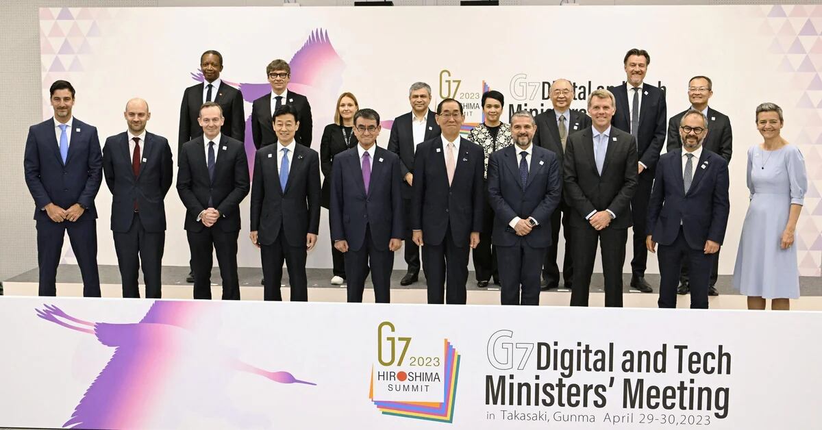 G7 agreed to promote “responsible” use of artificial intelligence.