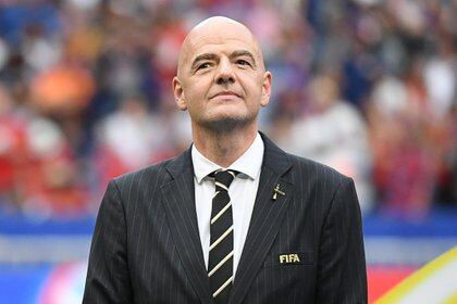 Gianni Infantino, presidente de la FIFA (DPA)