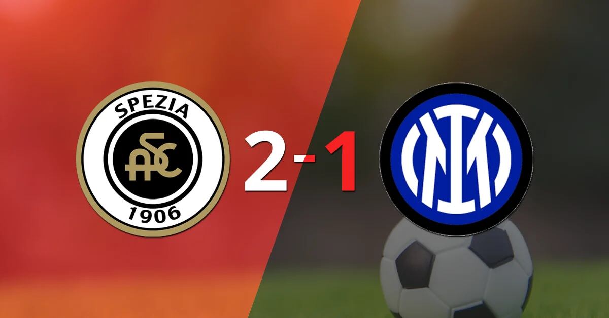 Spezia beat Inter at home 2-1