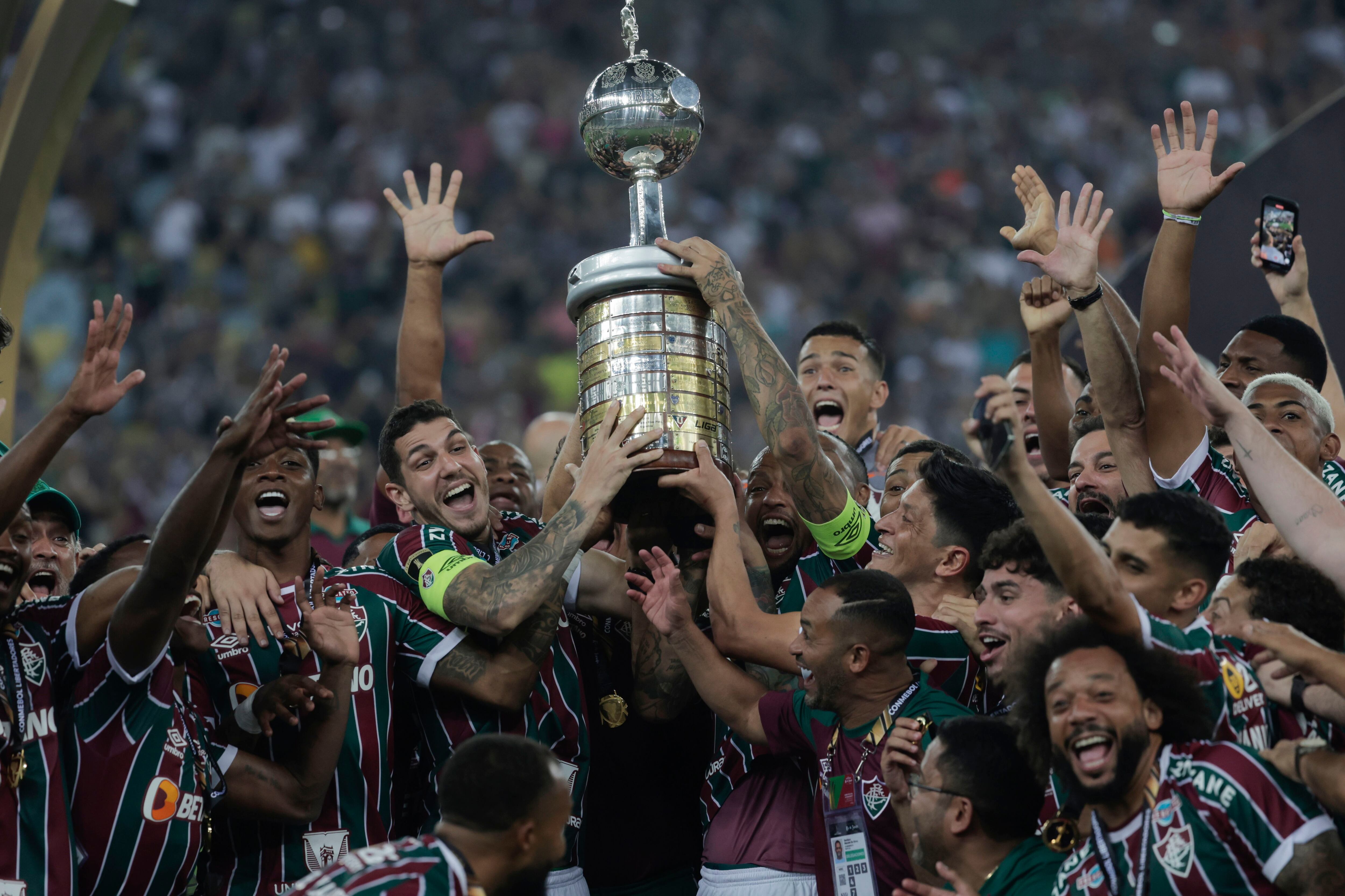 Fluminense integra el grupo de Alianza Lima en la Copa Libertadores e intentará repetir la hazaña este año. - créditos: EFE/Antonio Lacerda