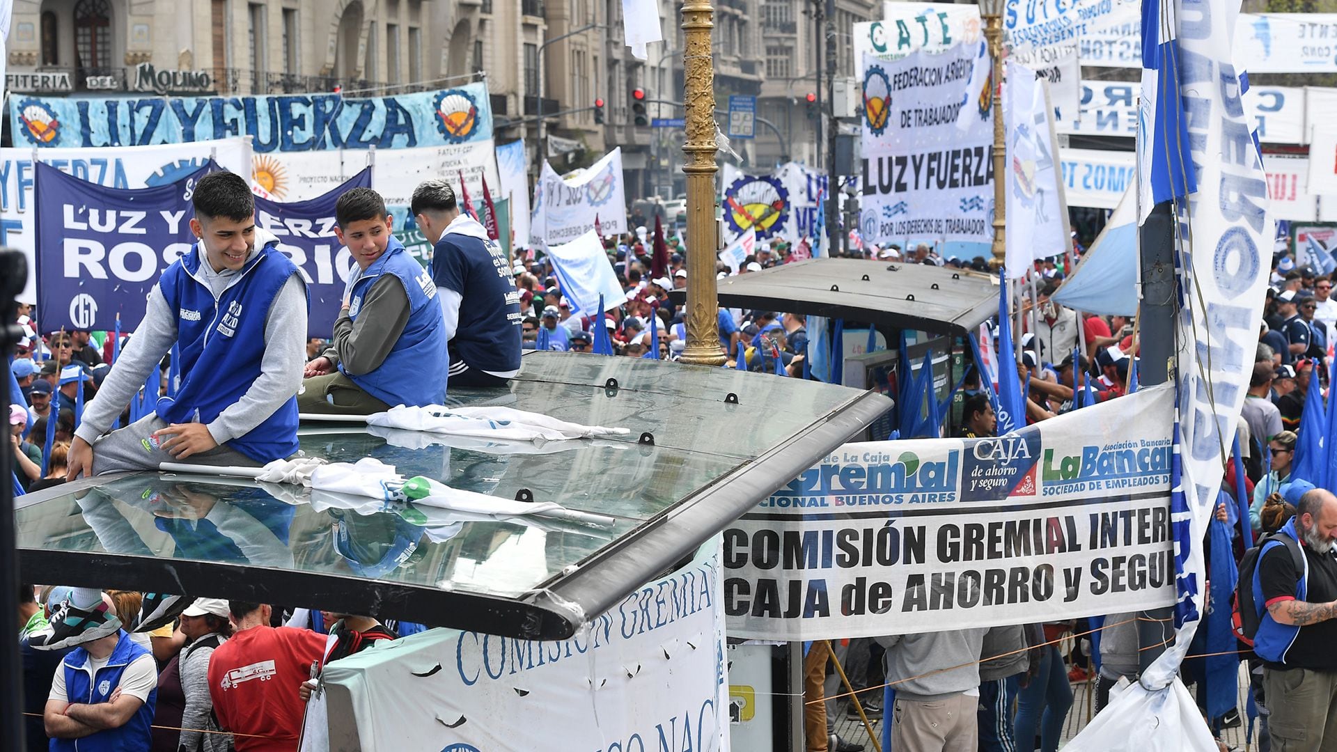 Marcha Congreso Ganancias CGT