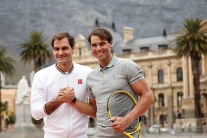 Nadal incluyó la derecha, la volea y la mentalidad de Roger Federer -REUTERS/Mike Hutchings