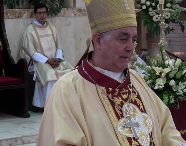 El obispo de Chilapa, Salvador Rangel, es uno de los convocantes a la marcha contra el aborto. (Foto: Diócesis de Chilapa)