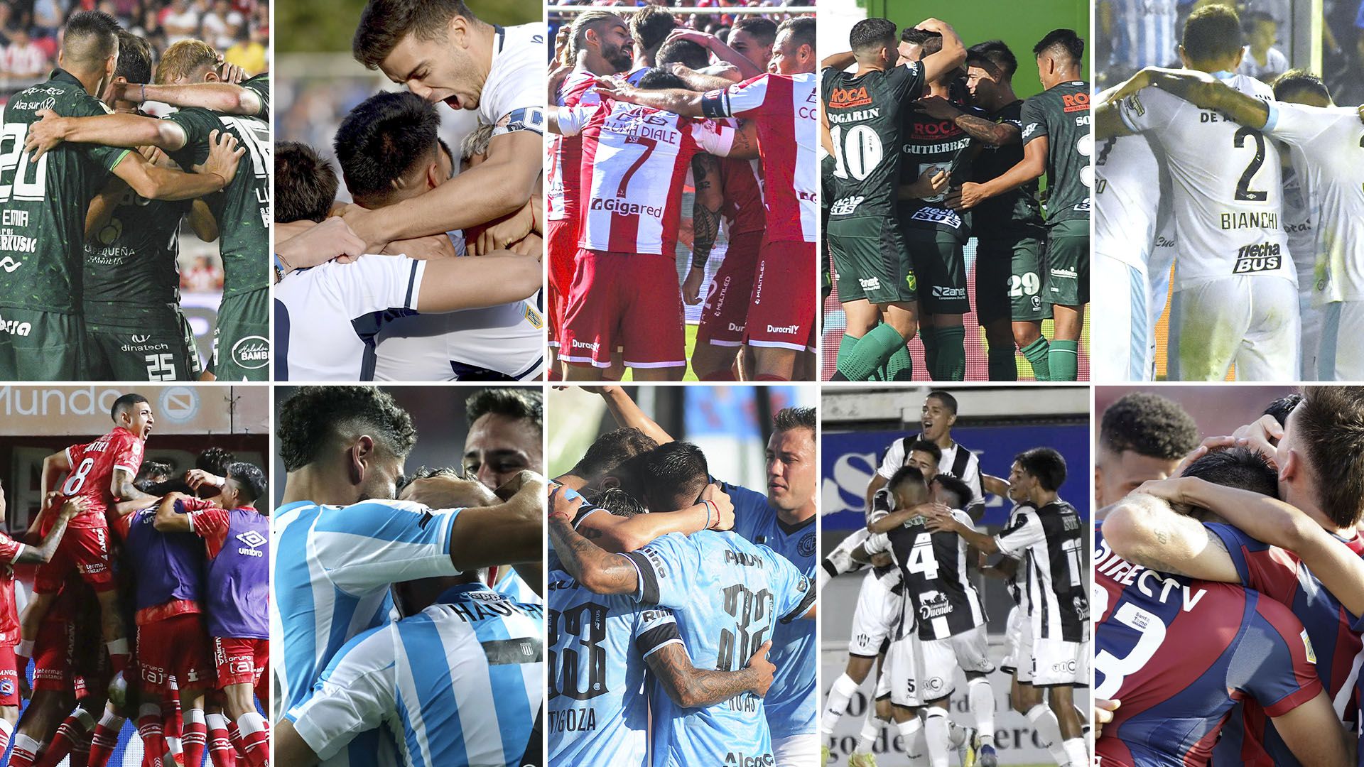 previa Sarmiento-Argentinos Gimnasia-Racing Unión-Belgrano Defensa-Central Cordoba Atlético Tucumán-San Lorenzo