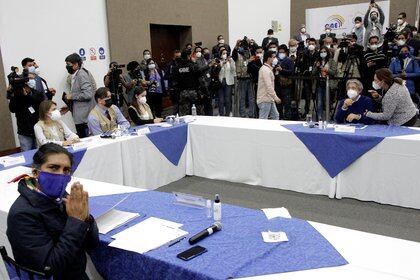 Pérez y Lasso habían pactado un acuerdo para el recuento de votos el viernes (Reuters)